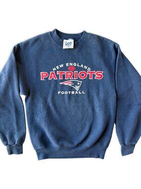 Vintage 2000 Lee Sport New England Patriots NFL Crewneck Sweatshirt Large